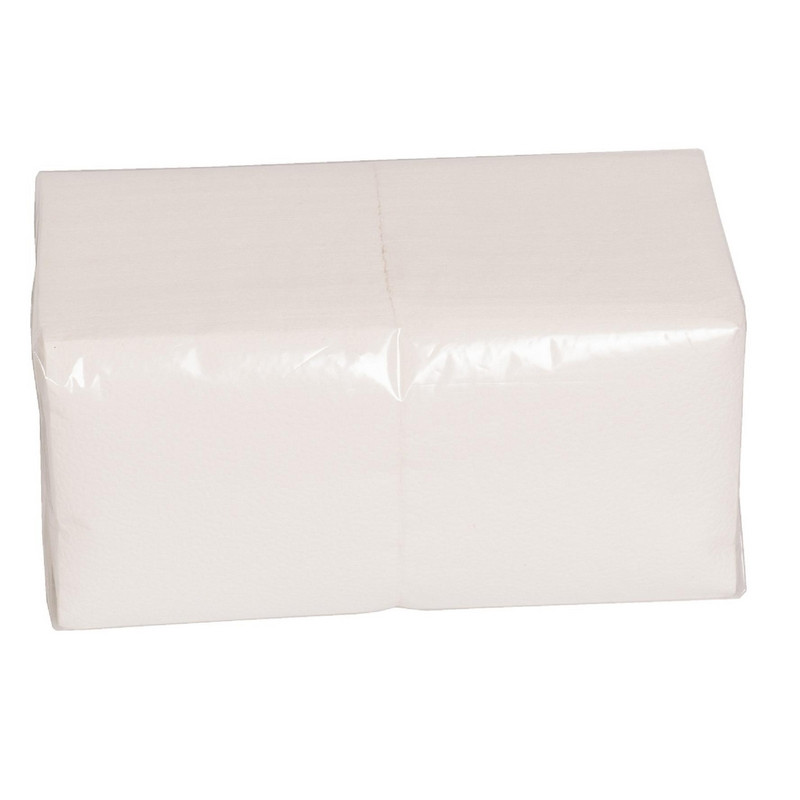 Салфетки BIG PACK 1сл.24х24 белые 600шт./уп.