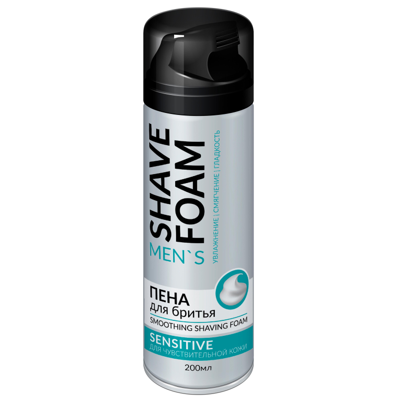 Пена для бритья Shave Foam Sensitive для чувствительной кожи 200 мл