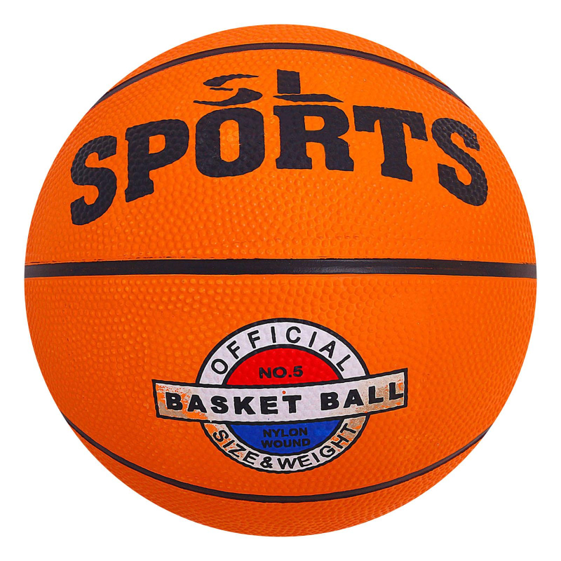 Мяч баскетбольный Sport, размер 5, PVC, бутиловая камера, 420 г 1026011