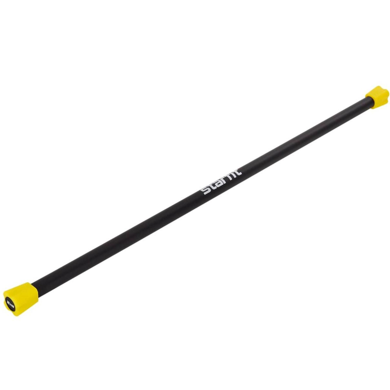 Бодибар STARFIT BB-301 2 кг, неопреновый, черный/желтый,УТ-00019807