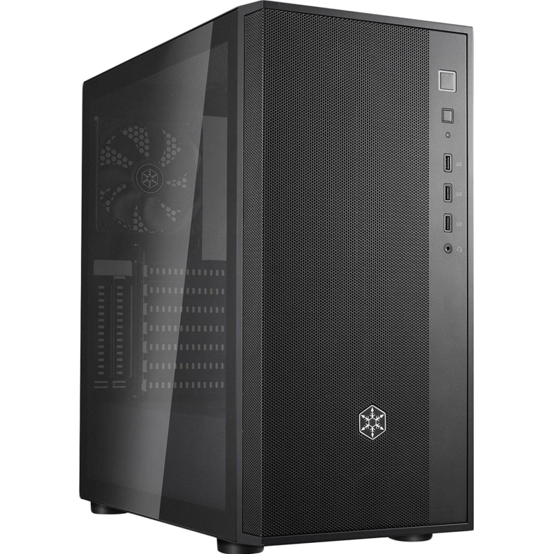Корпус Silverstone FARA midi Tower SST-FAR1B-G-V2 (G410FAR1BG00022)