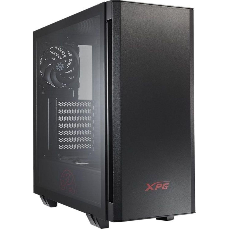 Корпус ADATA XPG INVADER BLACK Midi-Tower, черный, 120mm fanx2