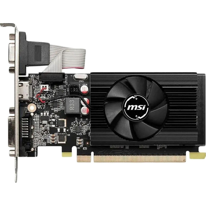Видеокарта MSI GT 730 (N730K-2GD3/LP) 2GB DDR3 DVI-D/HDMI/D-SUB