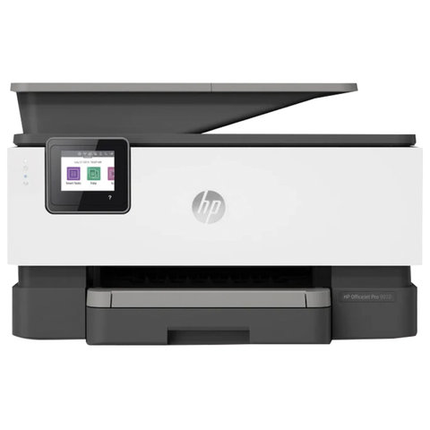 МФУ струйное HP OfficeJet Pro 9010 "4 в 1" A4, 32 стр./мин, 25000 стр./мес., 1200х1200, ДУПЛЕКС, ДАПД, Wi-Fi, сетевая карта