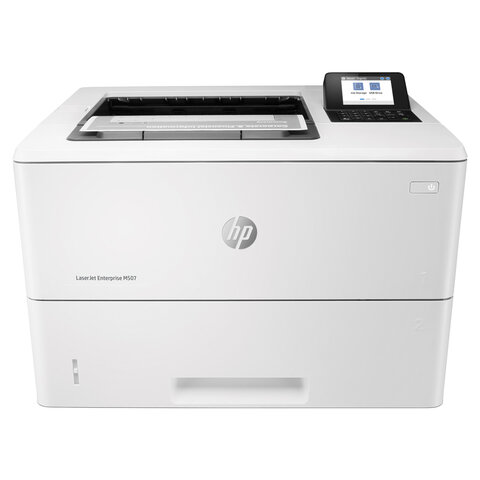 Принтер лазерный HP LaserJet Enterprise M507dn А4, 43 стр./мин., 150 000 стр./мес., ДУПЛЕКС, сетевая карта