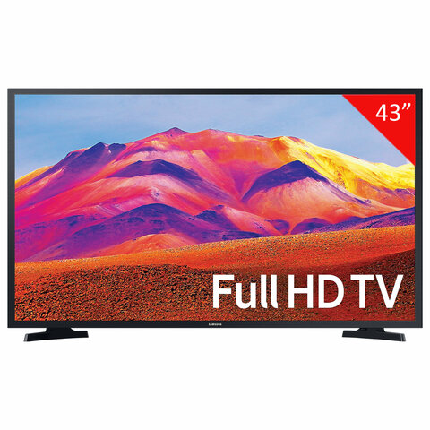 Телевизор SAMSUNG UE43T5300, 43" (108 см), 1920x1080, Full HD, 16:9, SmartTV, WiFi, черный