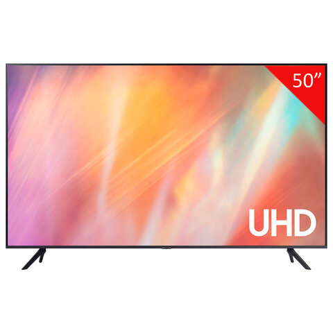 Телевизор SAMSUNG UE50AU7101, 50" (127 см), 3840x2160, 4K, 16:9, SmartTV, WiFi, Bluetooth, черный
