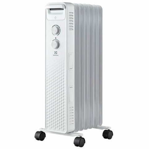 Обогреватель масляный ELECTROLUX EOH/BE-07ZW, 1500 Вт, 7 секций, белый