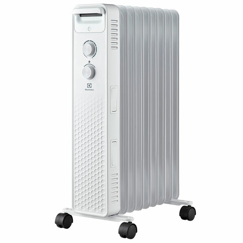 Обогреватель масляный ELECTROLUX EOH/BE-09ZW, 2000 Вт, 9 секций, белый