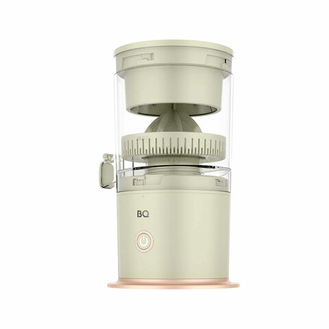 Соковыжималка для цитрусовых аккумуляторная BQ (БИ-КЬЮ) J3000, 45 Вт, стакан 0,2 л, пластик, зеленая