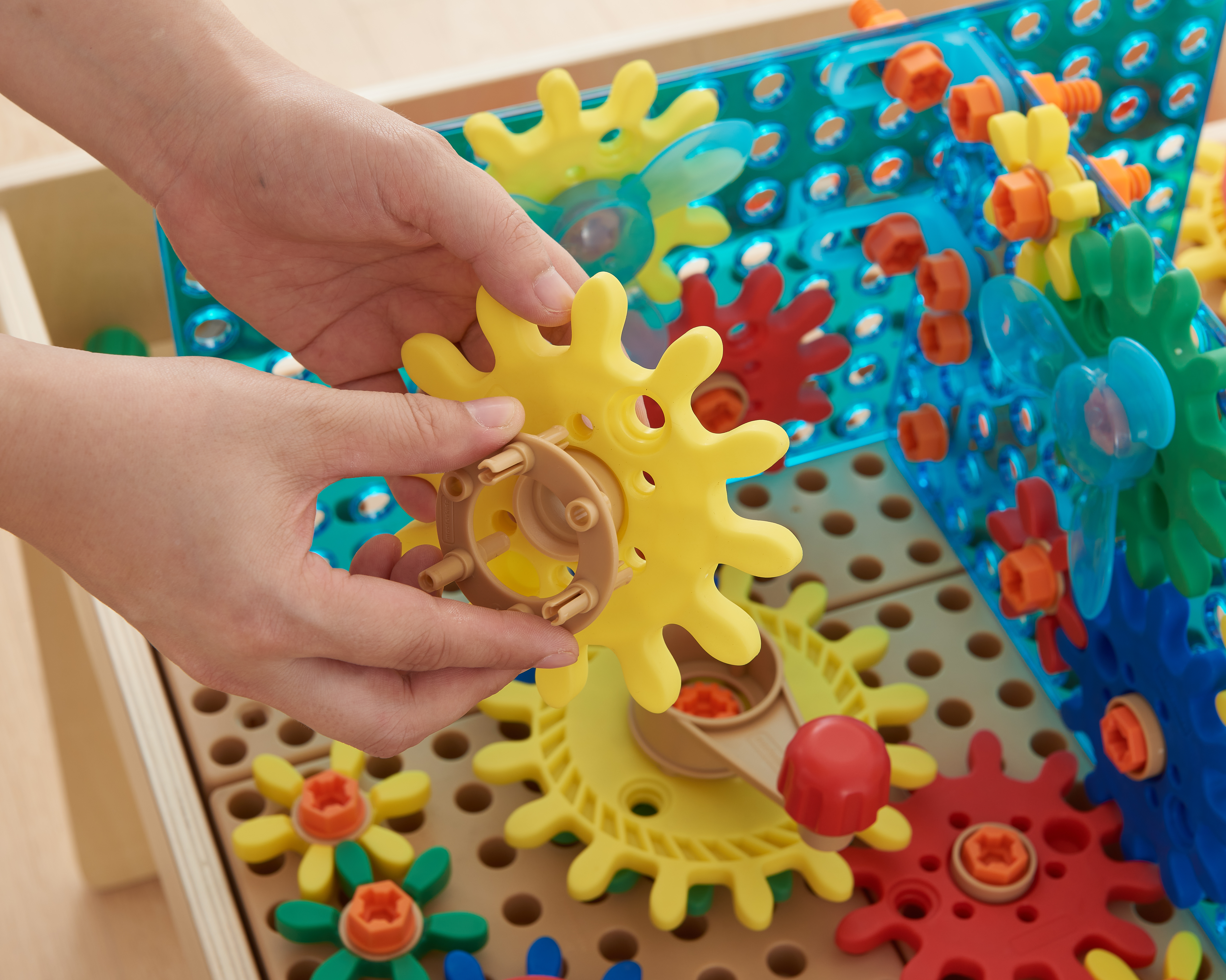 Masterkidz STEM Набор шестеренок расширенный, 198 штук